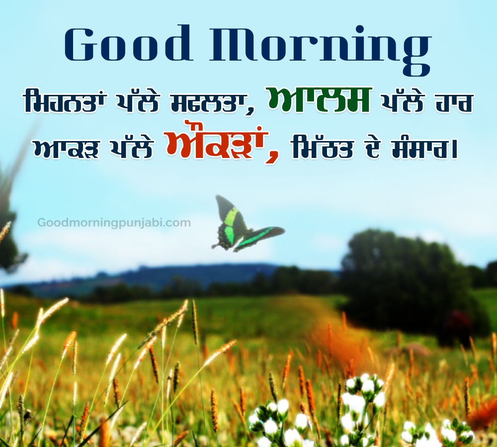 Good Morning Inspiration Punjabi Pic