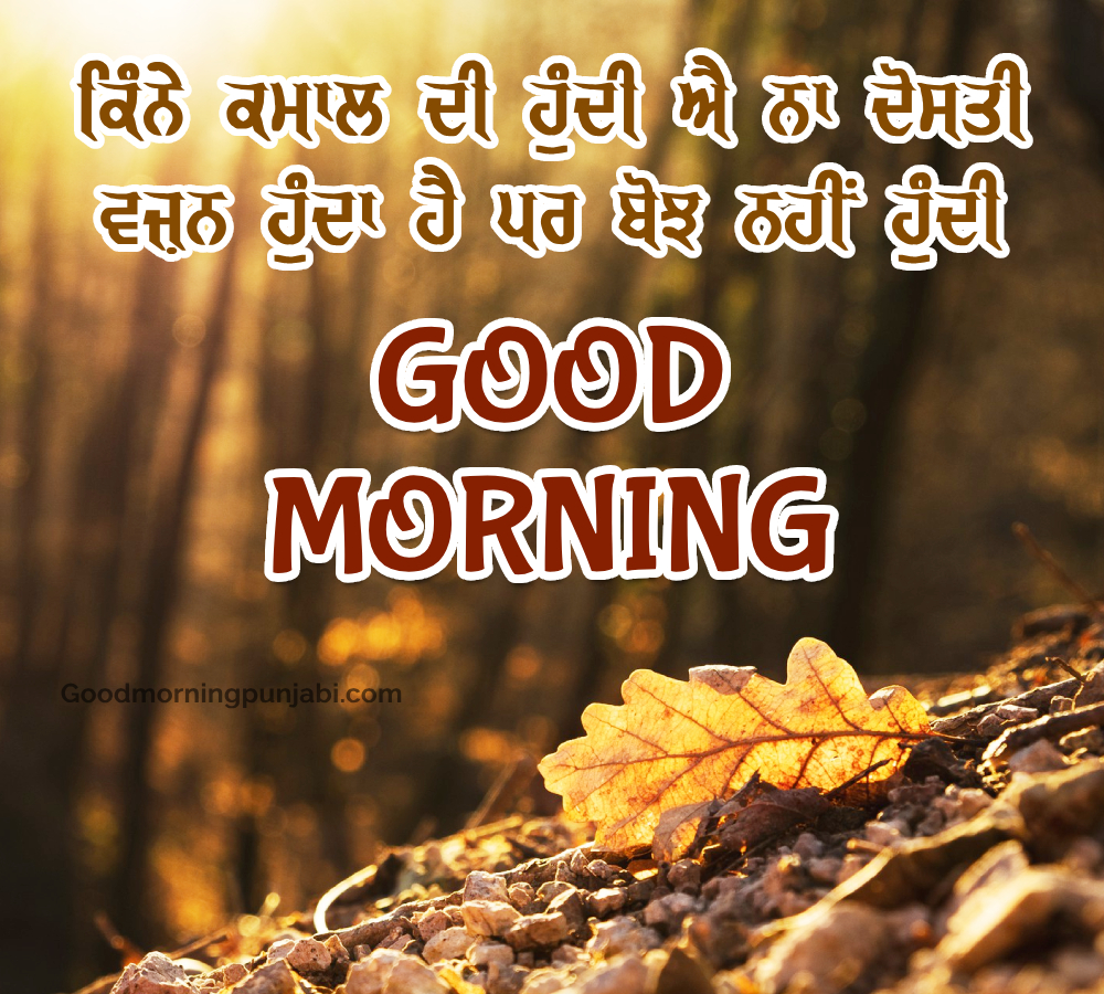 Inspiration Good Morning Punjabi Photo